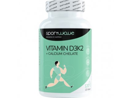 Vitamin D3K2 + Calcium Chelate | SportWave