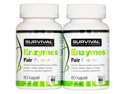 Enzymes Fair Power - akce 1+1 zdarma | Survival