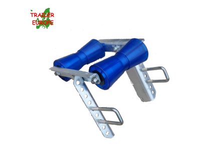 TH0012 Vezető görgő 194mm hosszú,2 db s20mm tengelyen,