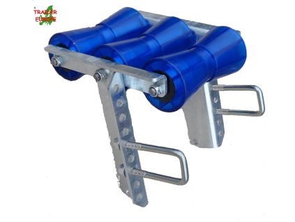 TH0013 Vezető görgő 194mm hosszú,3 db s,20mm tengelyen