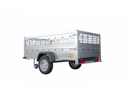 pol pl Przyczepa Unitrailer GARDEN TRAILER 230 FD z kolem podporowym i burtami siatkowymi 4622 2