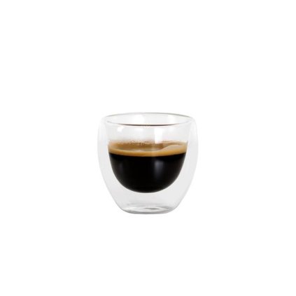 SKLENICE 100ML ESPRESSO, DVOJITÉ BOROSILIKÁTOVÉ SKLO