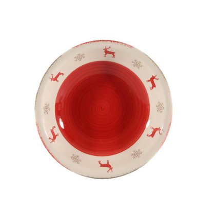 TALÍŘ POLÉVKOVÝ DEKOR SOB, 21 CM