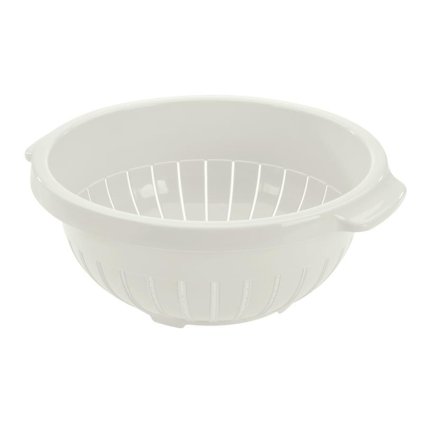 CEDNÍK MISKA 32CM PLAST KRÉMOVÁ