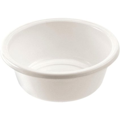 UMYVADLO KULATÉ 1,4L - PRŮMĚR 20 CM, BÍLÁ