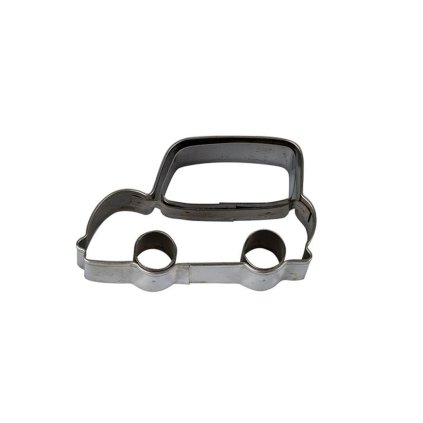 VYKRAJOVÁTKA NA CUKROVÍ-AUTO,7-8CM,STŘÍBRNÁ