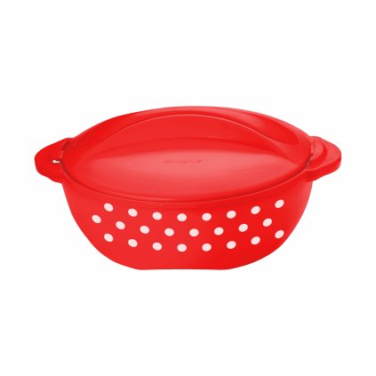TERMOHRNEC TORO 3L ČERVENÁ A BÍLÝ PUNTÍK