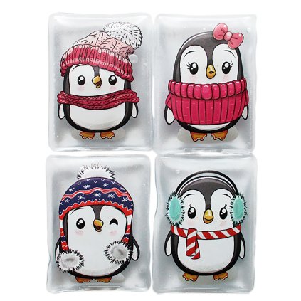 OHŘÍVAČ RUKOU MOTIV TUČNÁK 4ASS 10,2X9,2CM