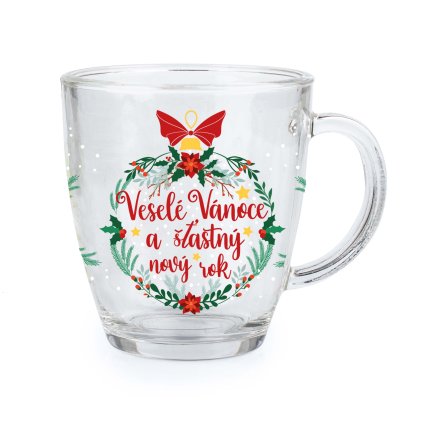 HRNEK KRÁSNÉ VÁNOCE SKLO 350 ML
