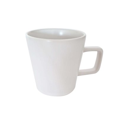 HRNEK 350ML BÍLÝ MAT KITCHISIMO KERAMIKA
