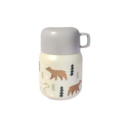 TERMOSKA NA JÍDLO 400ML DESIGN MEDVĚD