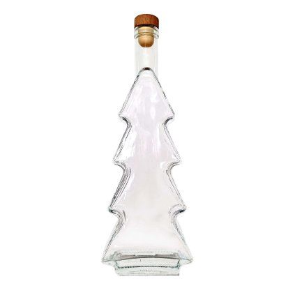 LAHEV VE TVARU VÁNOČNÍHO STROMKU 500ML SKLO