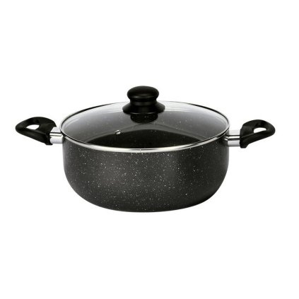 KASTROL SE SKLENĚNOU POKLICÍ, PRŮMĚR 24 CM
