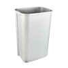 ODPADKOVÝ KOŠ S KYVNÝM VÍKEM 38,5X29X66 SVĚTLE STŘ