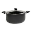 KASTROL SE SKL.POKLICÍ NERO KITCHISIMO 28X11CM 6L