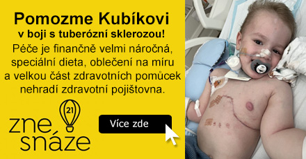 Podpořte Kubíka, statečného bojovníka s tuberózní sklerózou
