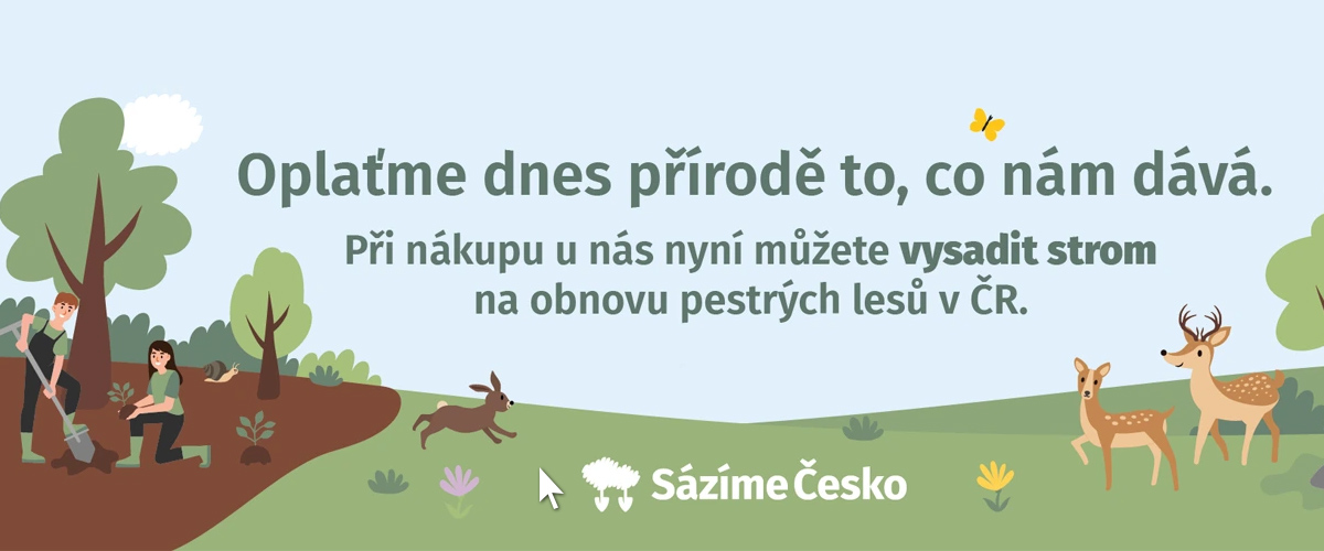 Díky vám už roste 348 nových stromů! Sázejte s námi dál