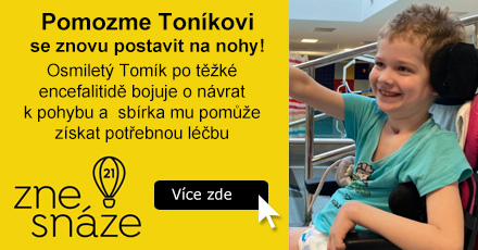 Pomozme Toníkovi se znova postavit na vlastní nohy
