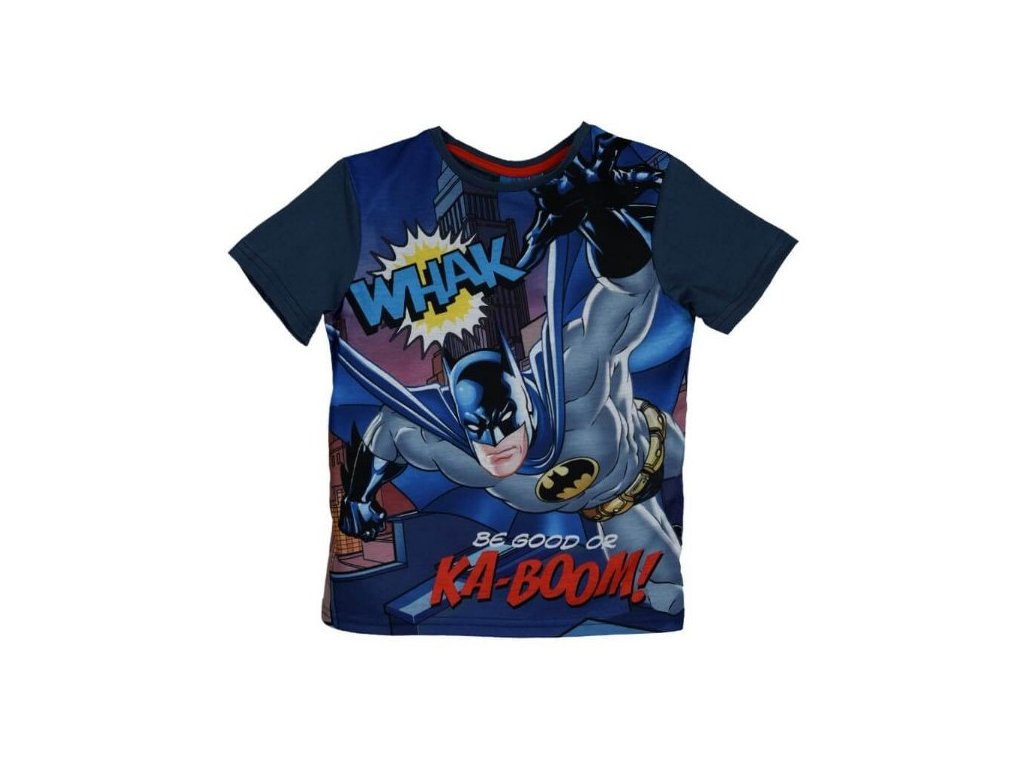 Tričko Batman krátký rukáv > varianta 1512 tm. modré > 104