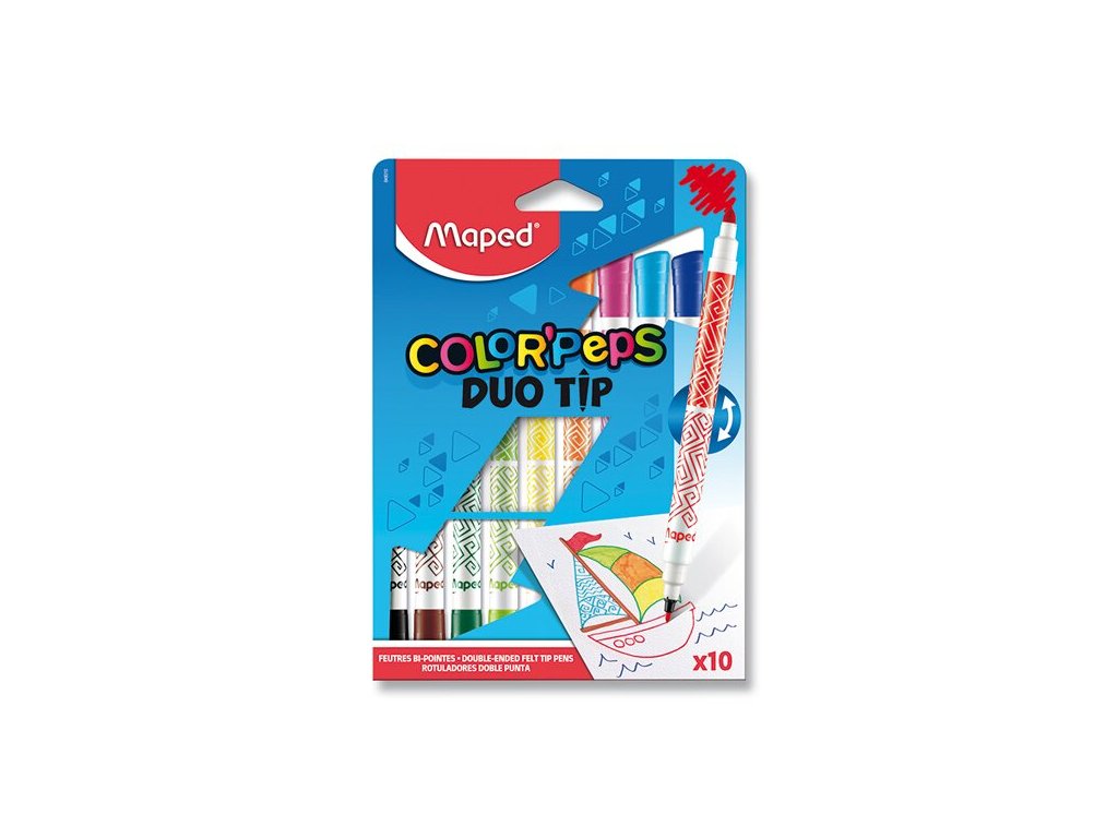 Fixy MAPED ColorPeps Duo Tip 10ks