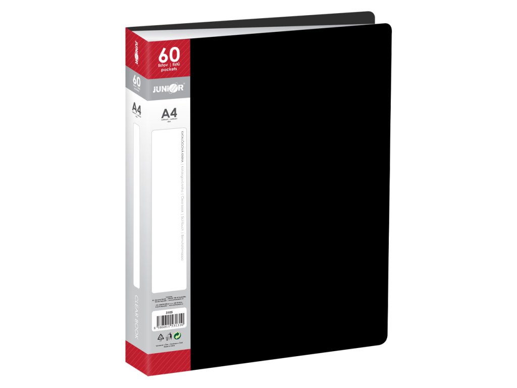 katalogova kniha pp a4 60 listova cerna