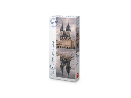 TÝNSKÝ CHRÁM 75 panoramic Puzzle TRAVEL