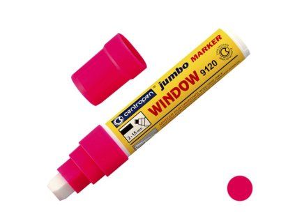 Popisovač Centropen 9120 křídový růžový