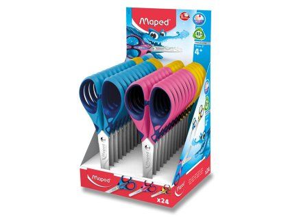 Nůžky MAPED Essentials Soft 13 cm, mix barev