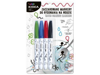 DRF KIDEA kouzelné fixy na malování ve vodě 4ks