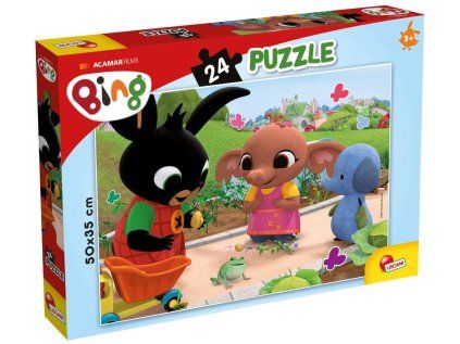 BING - Žába puzzle 24 dílků