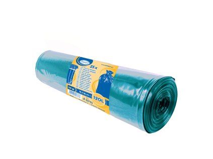 pytle na odpad 120 l modre 70 x 110 cm 38mic typ 60
