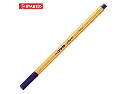 liner stabilo point 88 ledove modrocerny