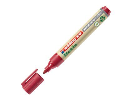 popisovac na bile tabule edding ecoline 28 cerveny