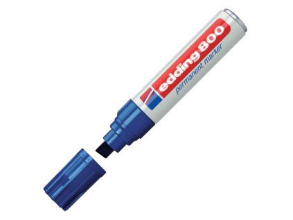 permanentni popisovac edding 800 modry