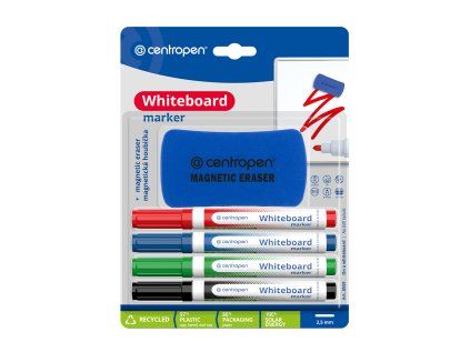 popisovac centropen 8559 magneticka houbicka sada 4 ks
