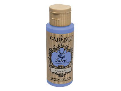textilni barva cadence matt modra 59 ml