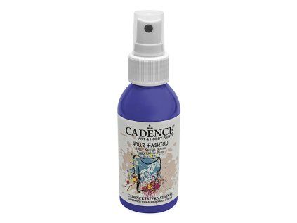textilni barva ve spreji cadence modra 100ml