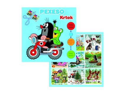 pexeso akim krtek s maxi kartickami