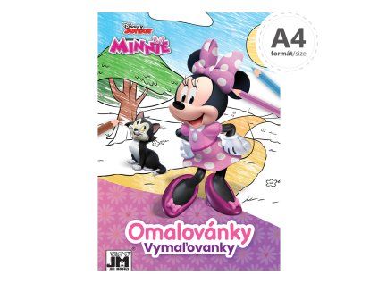 omalovanka jm a4 minnie