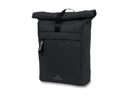 batoh walker roll top black melange