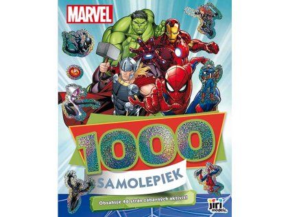 1000 samolepek aktivit jm marvel