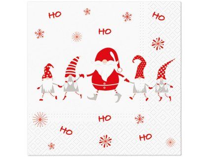 ubrousky tat 33x33cm hoho gnomes