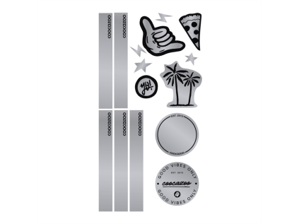 reflexni samolepky stickyricky coocazoo black