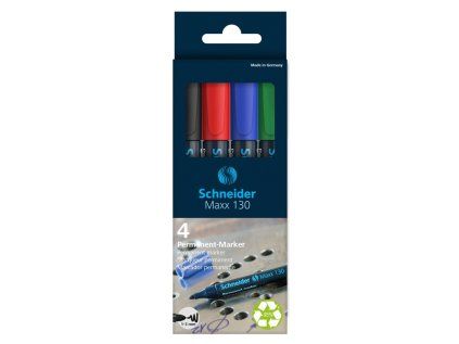 popisovac permanentni schneider maxx 130 sada 4 ks