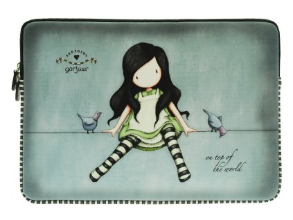 Neoprenový obal na notebook 15“ Santoro London – On Top Of The World, 37.6 x 27.1 x 1.5cm