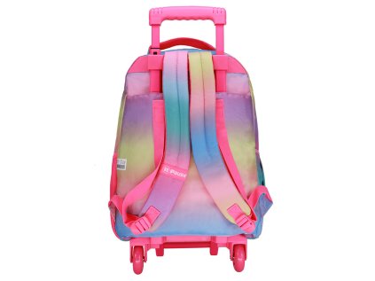 Batoh na kolečkách Rainbow Max FLAMINGO, rozměry 48 x 32 x 22 cm