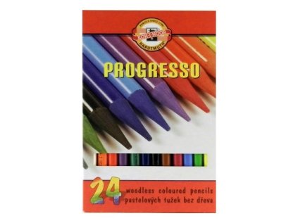 Souprava pastelek v laku filutex, Progresso, 24ks