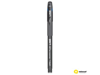 Gelové pero gumovací UNI Line, 0,5 mm