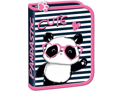 Penál jednopatrový - every day is PANDASTIC, Rozměry: 210 x 135 x 35 mm