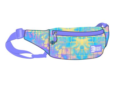 Ledvinka St.RIGHT - Pastel Snake, WB02, rozměry: 25 x 8 x 7 cm